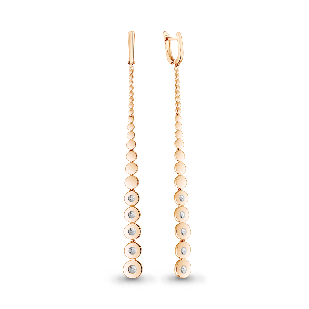 

Серьги из серебра с бриллиантом Aquamarine Aquamarine 040251_925_з, 040251_925_з