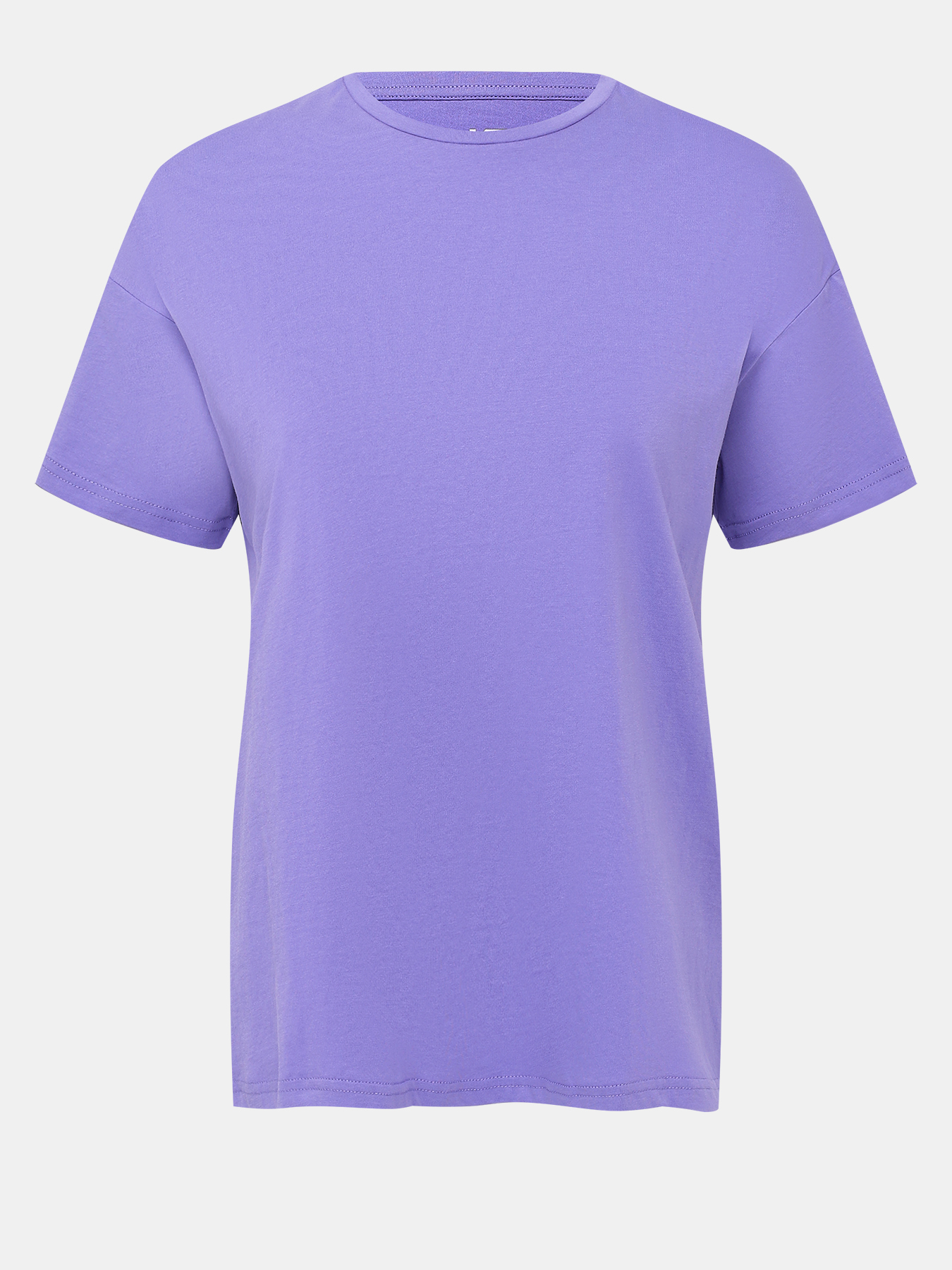 

Футболка женская Just Clothes 000001596 фиолетовая 44 RU, Фиолетовый, 000001596