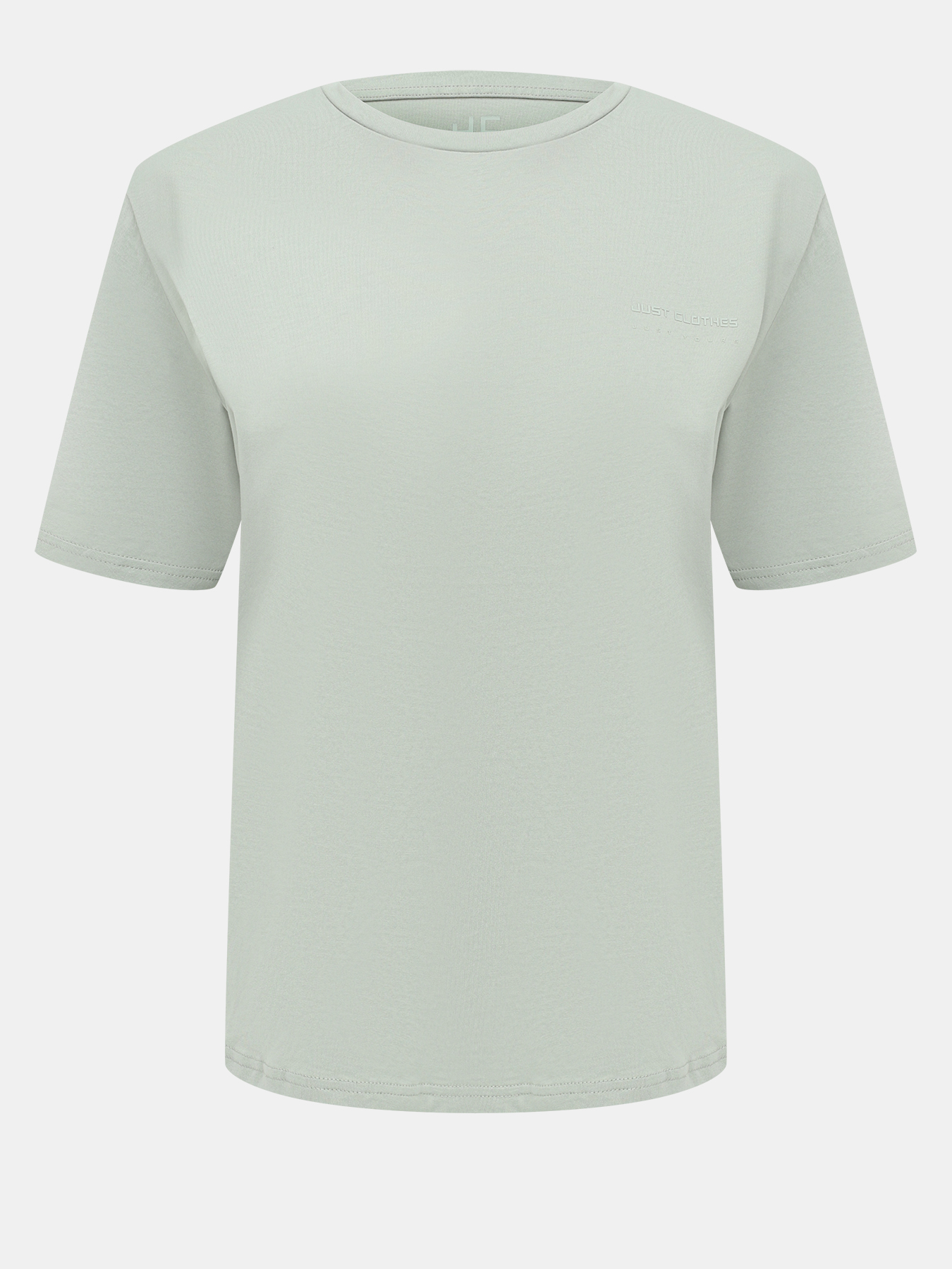 

Футболка женская Just Clothes 000000600 зеленая 42 RU, Зеленый, 000000600