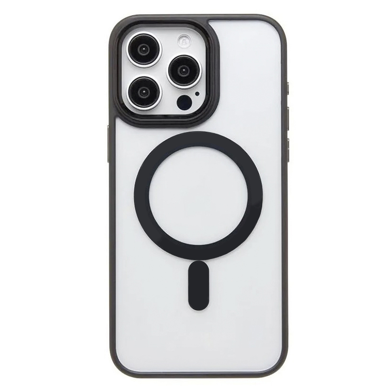 

Чехол силиконовый для iPhone 15 Pro Max (6.7), Магнитный (MagSafe), X-CASE, черный