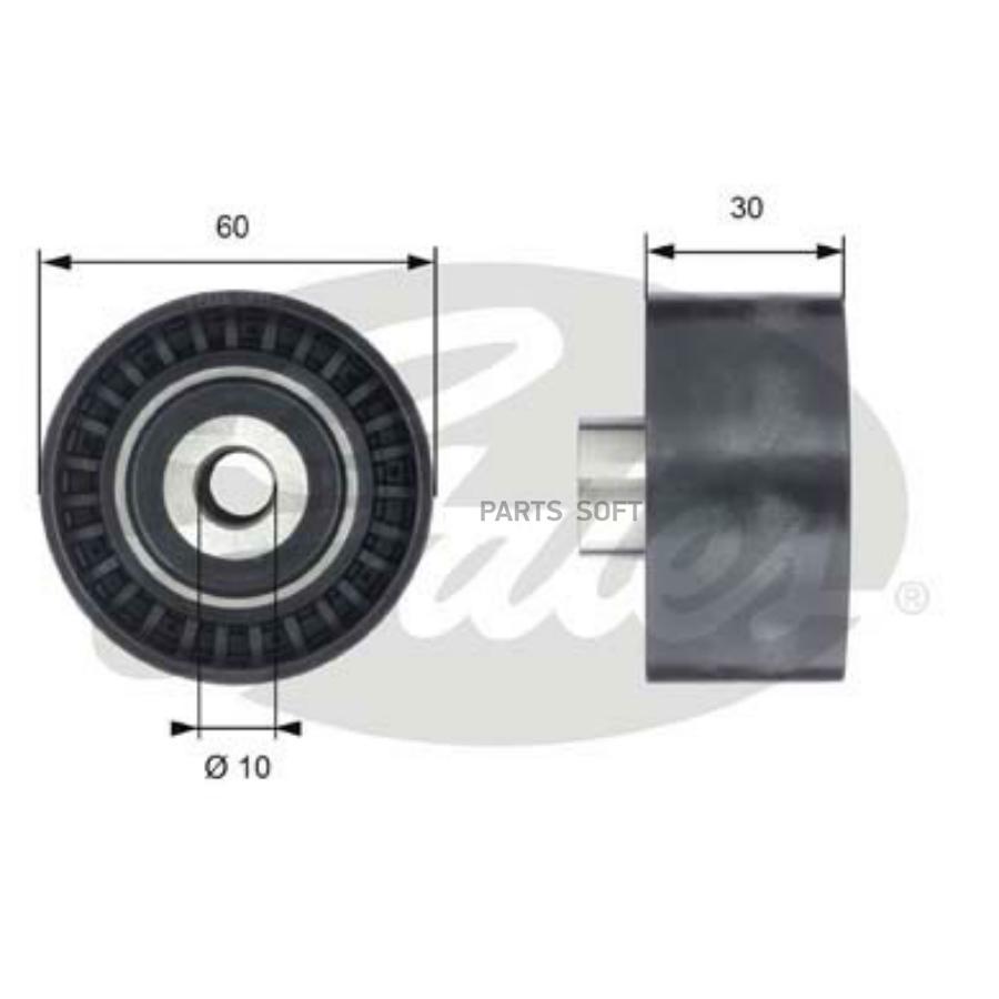 

T42199_ролик обводной ремня ГРМ Citroen C4/C5,Peugeot 307/407/607 1.6HDi/2.0HDi/2.2HDi 03>