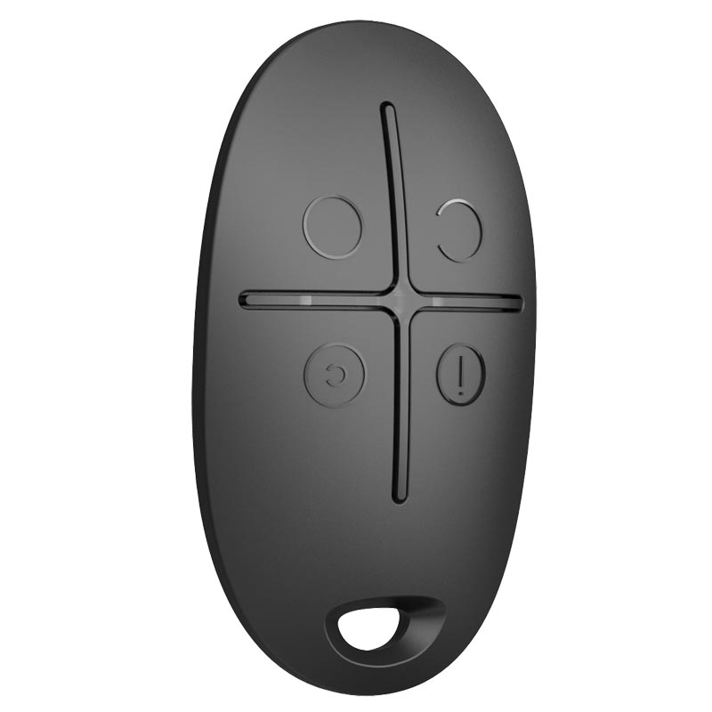 

Брелок 4-х кнопочный с обратной связью Ajax SpaceControl (black)