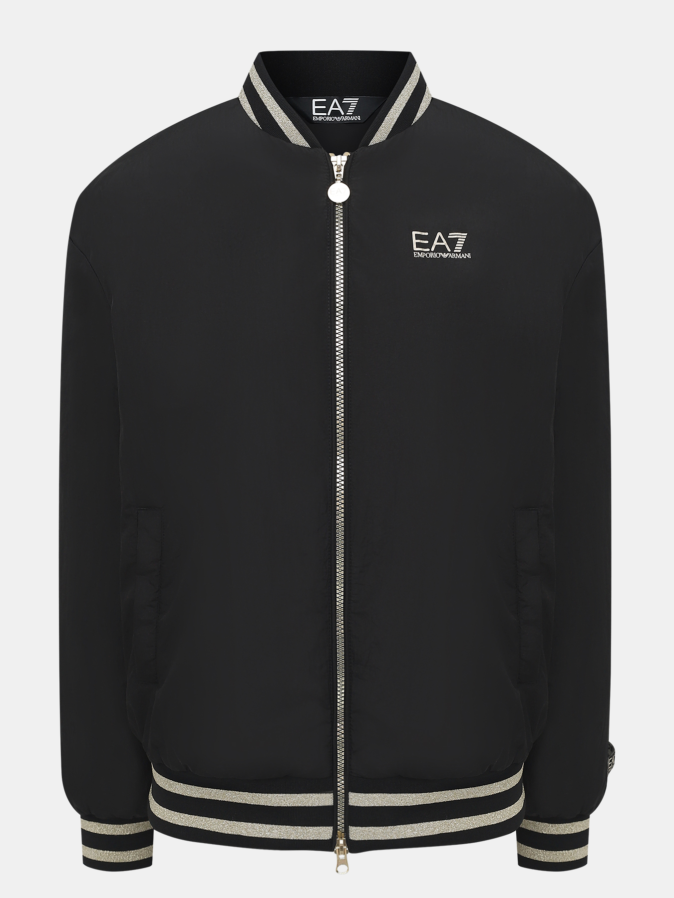 

Бомбер женский EA7 EMPORIO ARMANI 466893 черный 46-48 RU, 466893