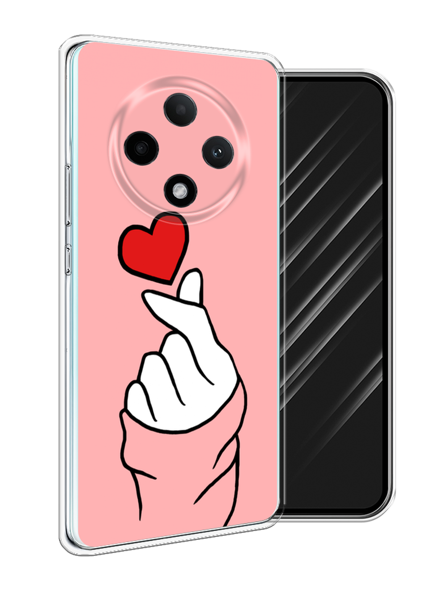 

Чехол Awog на Oppo A3 Pro 5G "Милое сердечко", Белый;красный;черный, 2517950-1