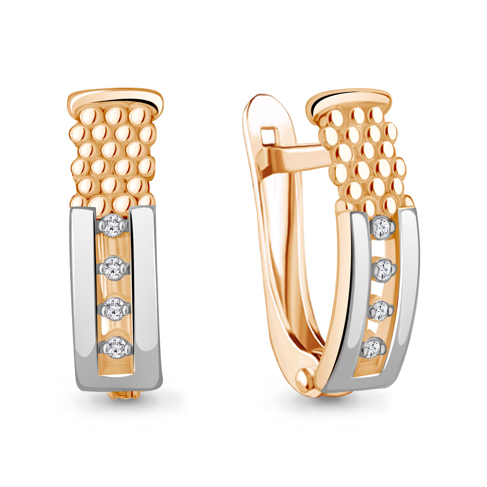 

Серьги из серебра с бриллиантом Aquamarine Aquamarine 040194_925_з, 040194_925_з