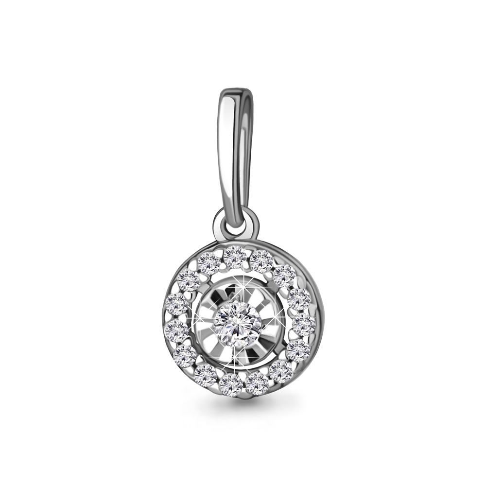 

Подвеска из белого золота с бриллиантом Aquamarine Aquamarine 920986А_585_бз, 920986А_585_бз
