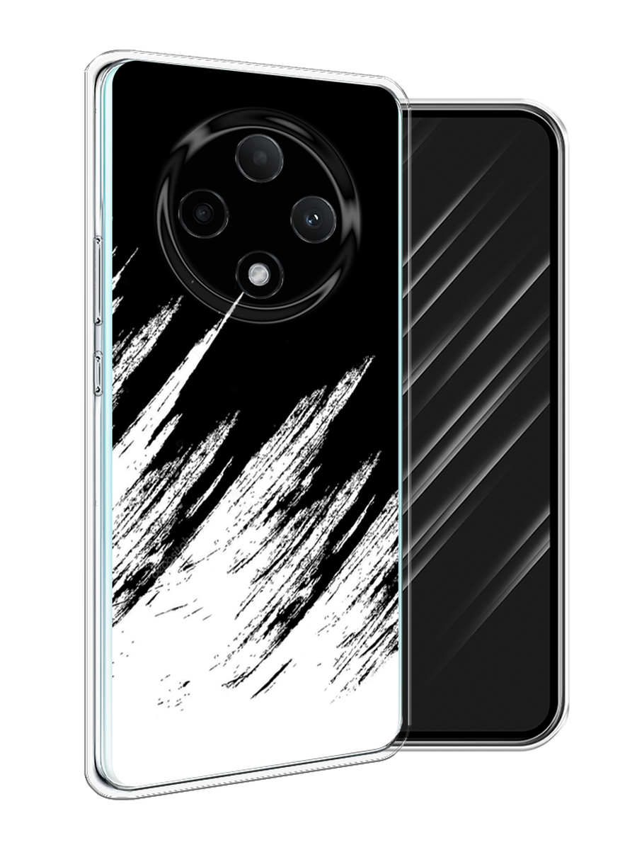 

Чехол Awog на Oppo A3 Pro 5G "Черно белые брызги", Черный;белый;бежевый, 2517950-1
