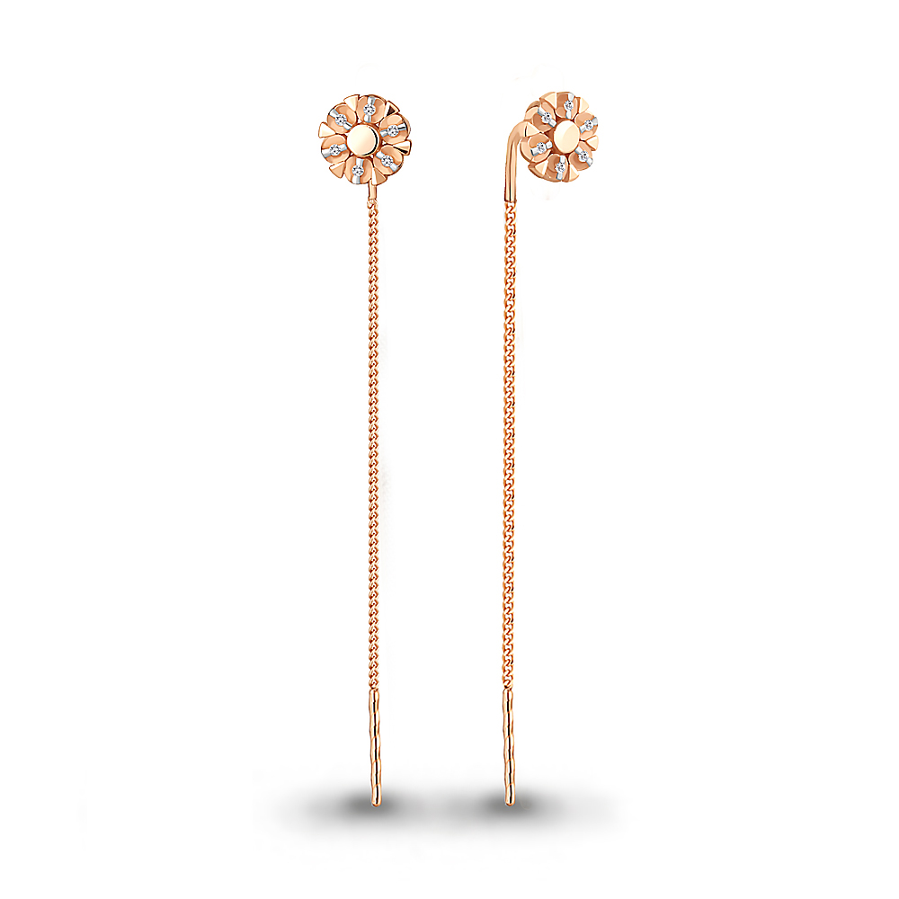 

Серьги из серебра с бриллиантом Aquamarine Aquamarine 040180_925_з, 040180_925_з