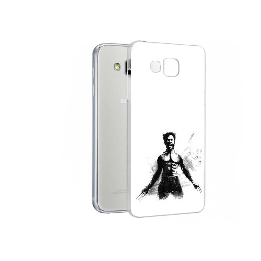 

Чехол MyPads Tocco для Samsung Galaxy A7 росомаха, Прозрачный, Tocco