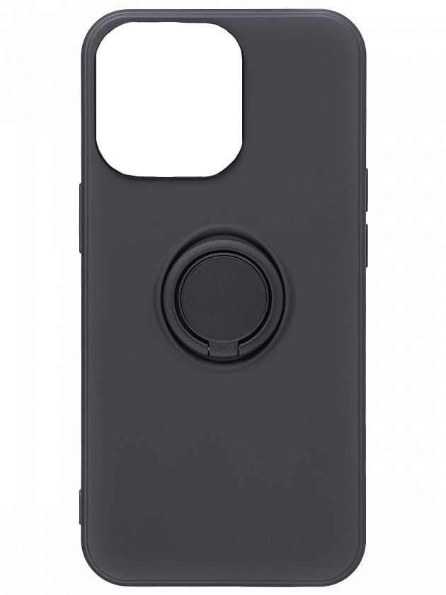 

Чехол силиконовый для iPhone 13 Pro (6.1), с держателем, X-CASE, черный