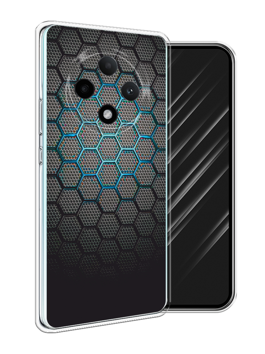 

Чехол Awog на Oppo A3 Pro 5G "Бирюзовые соты", Бирюзовый;синий;черный, 2517950-1