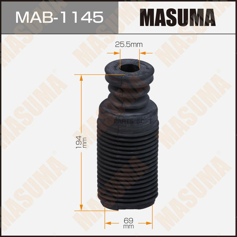 

MAB-1145_пыльник переднего амортизатора Mitsubishi Colt Z32A/Z34A/Z36A/Z37A/Z38A/Z39A 04-1