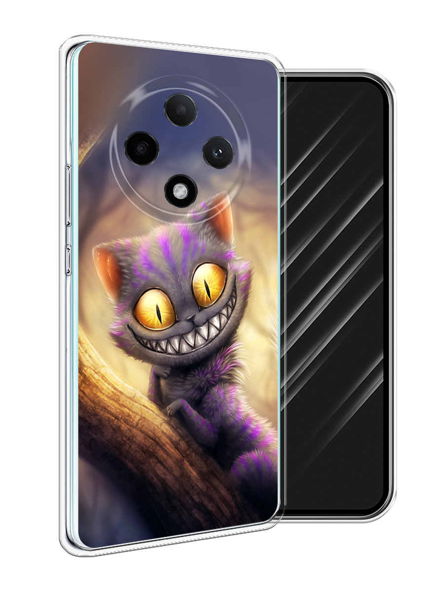 

Чехол Awog на Oppo A3 Pro 5G "Cheshire Cat", Фиолетовый;желтый, 2517950-1