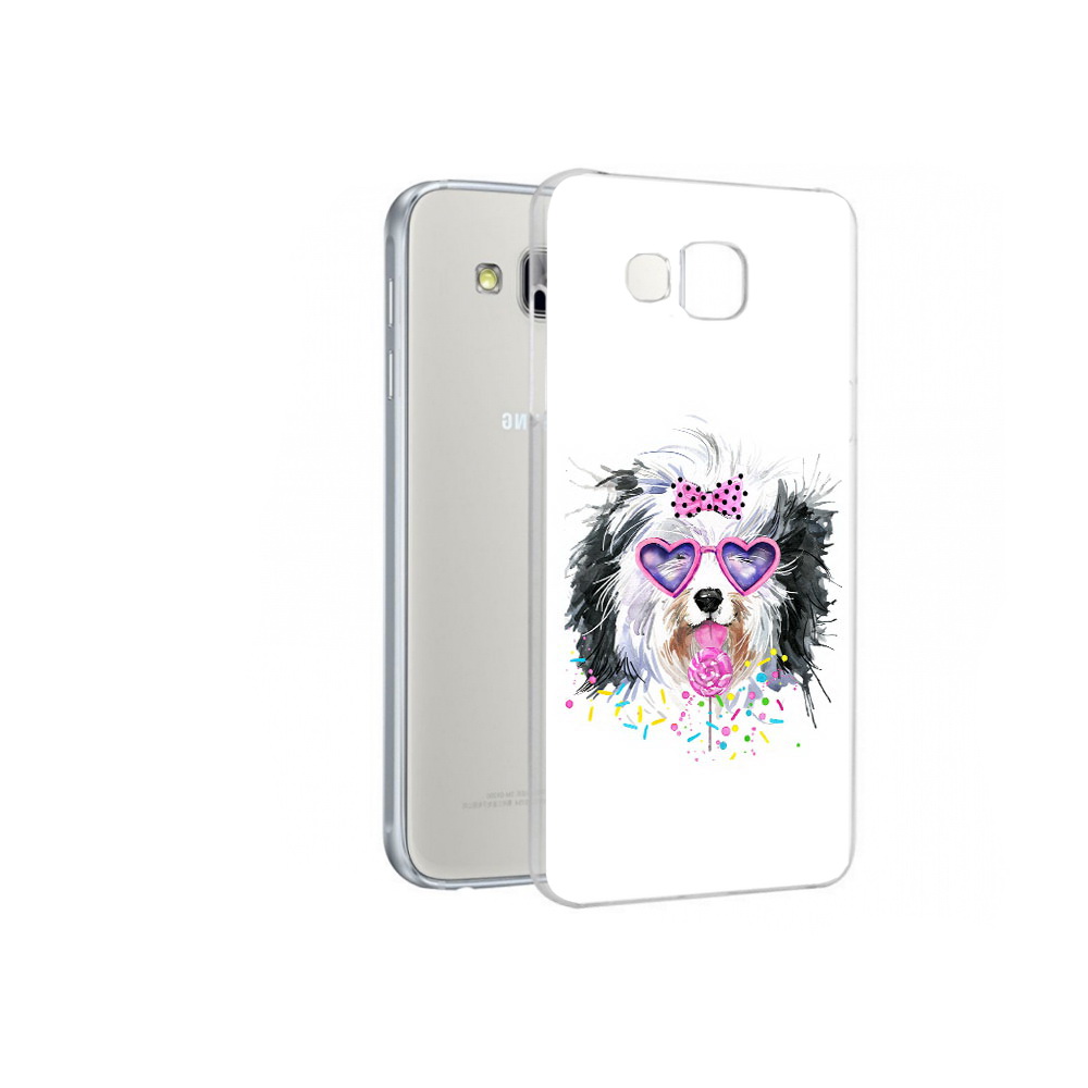 Чехол MyPads Tocco для Samsung Galaxy A7 пушистик