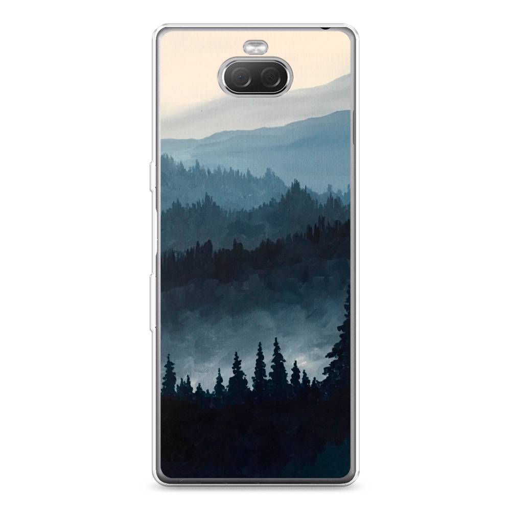 

Силиконовый чехол "Туманные горы" на Sony Xperia 10 Plus, 54150-4