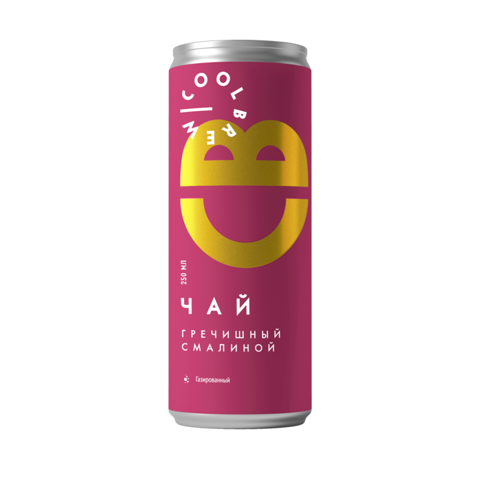 Чай Coolbrew гречишный с малиной, 250 мл