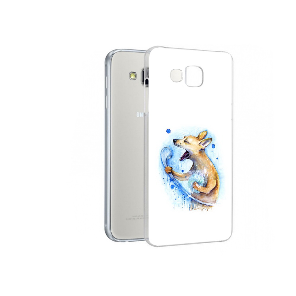 

Чехол MyPads Tocco для Samsung Galaxy A7 пение в душе, Прозрачный, Tocco