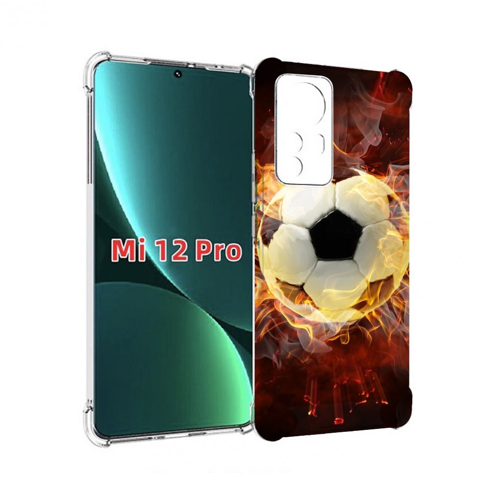 

Чехол MyPads Огненный-мяч для Xiaomi 12S Pro, Прозрачный, Tocco