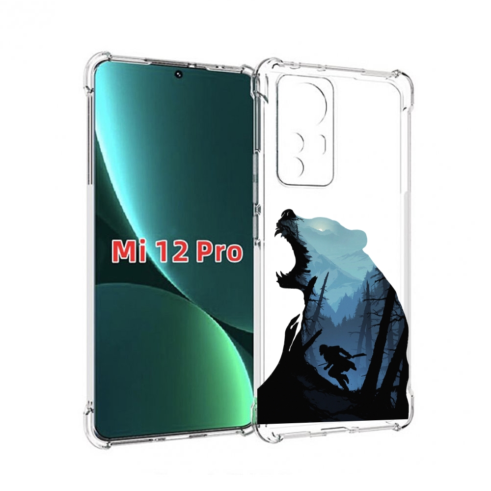 

Чехол MyPads Ночной-медведь для Xiaomi 12S Pro, Прозрачный, Tocco