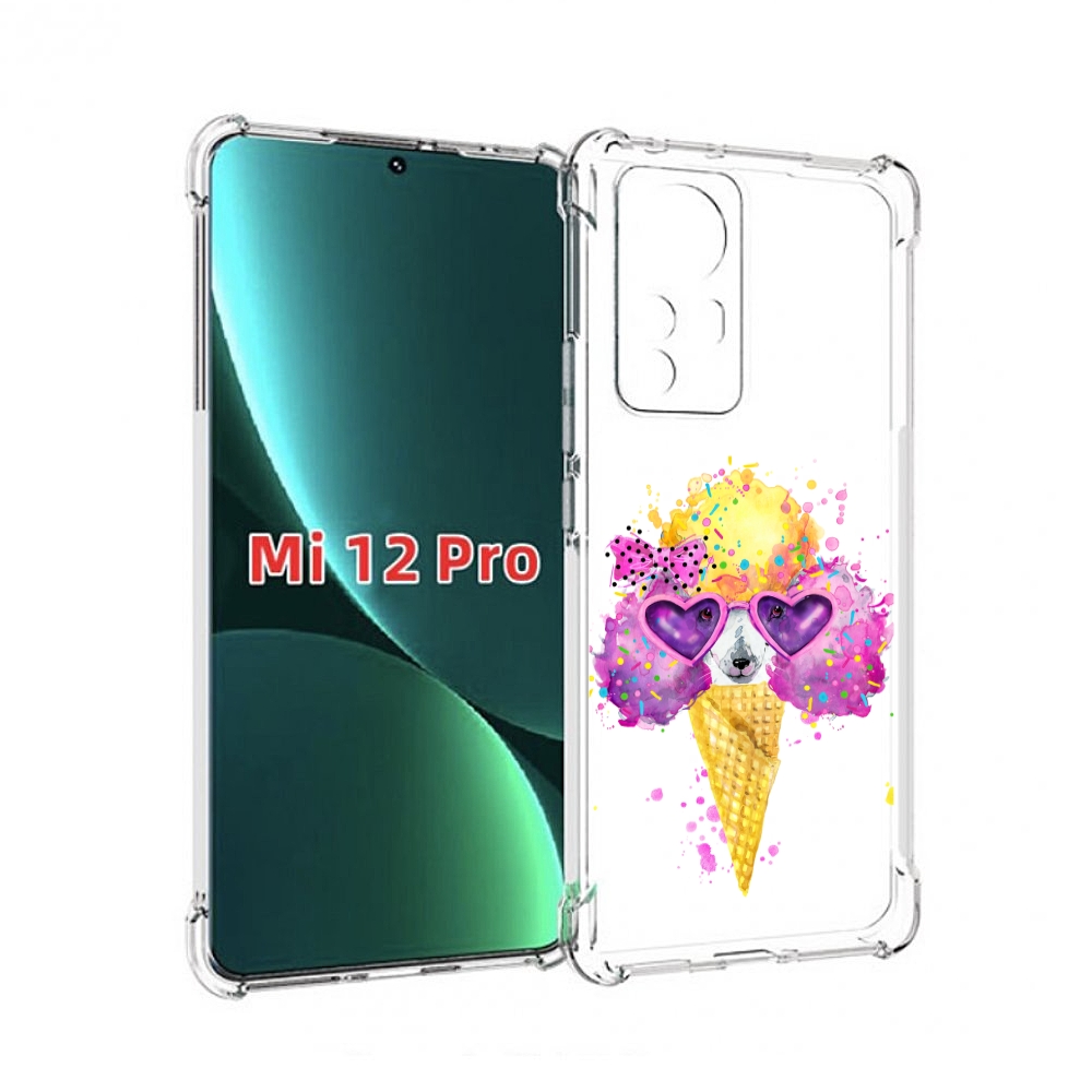 

Чехол MyPads Рожок для Xiaomi 12S Pro, Прозрачный, Tocco