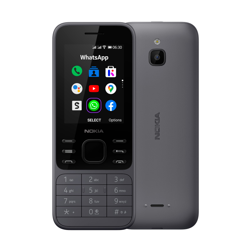 Мобильный телефон Nokia 6300 DS TA-1294 4G CHARCOAL