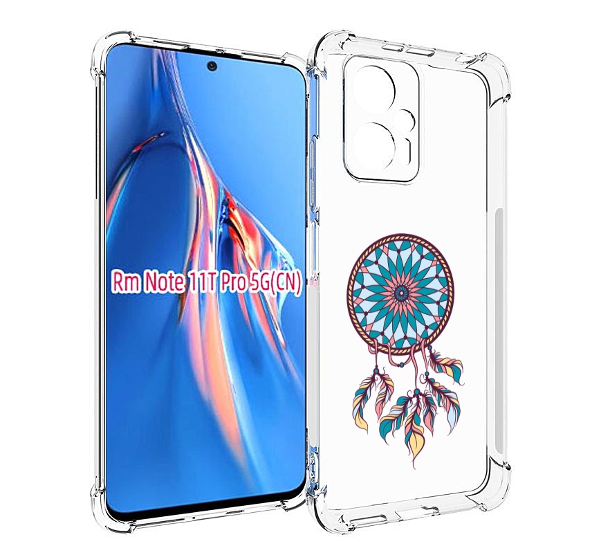 

Чехол MyPads ловец снов синий для Xiaomi Redmi Note 11T Pro / 11T Pro Plus / Poco X4 GT..., Прозрачный, Tocco