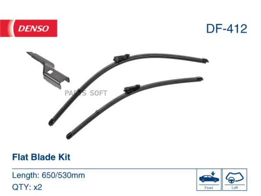 

Щетка стеклоочистителя DENSO DF412