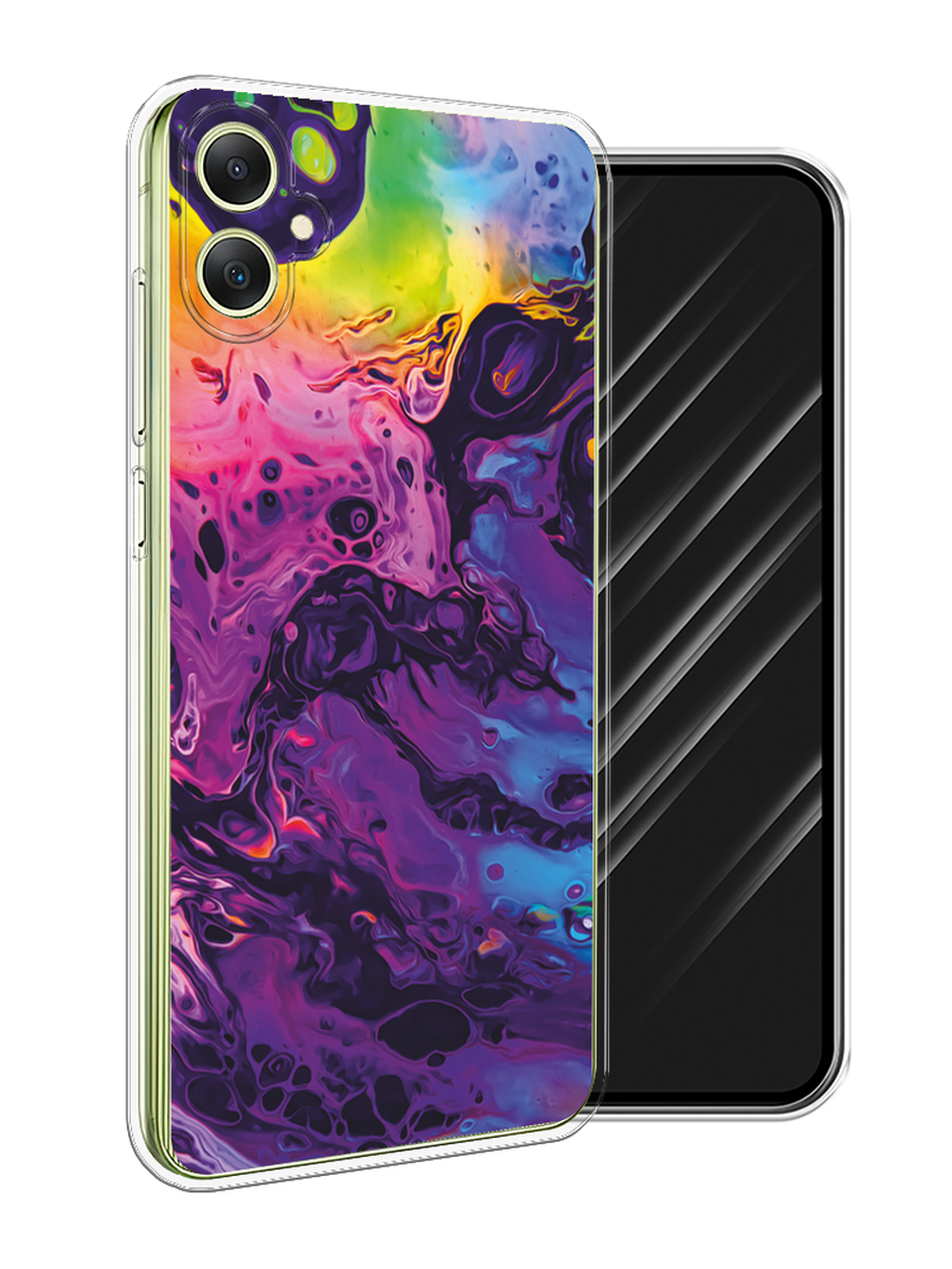 

Чехол Awog на Samsung Galaxy A06 "ACID fluid", Бордовый, 2110150-1