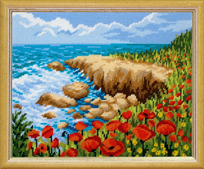 

Borovsky&Sons Quick Tapestry, Морской берег, 36*47 см