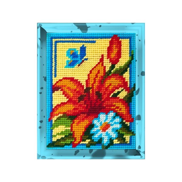 

Borovsky&Sons с пряжей, Bambini, Лилия, 15*20 см