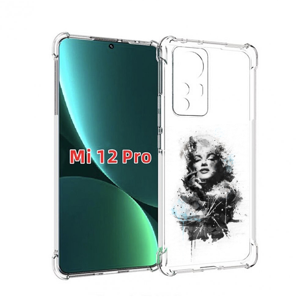 

Чехол MyPads Мерлин Монро загадочная женский для Xiaomi 12S Pro, Прозрачный, Tocco
