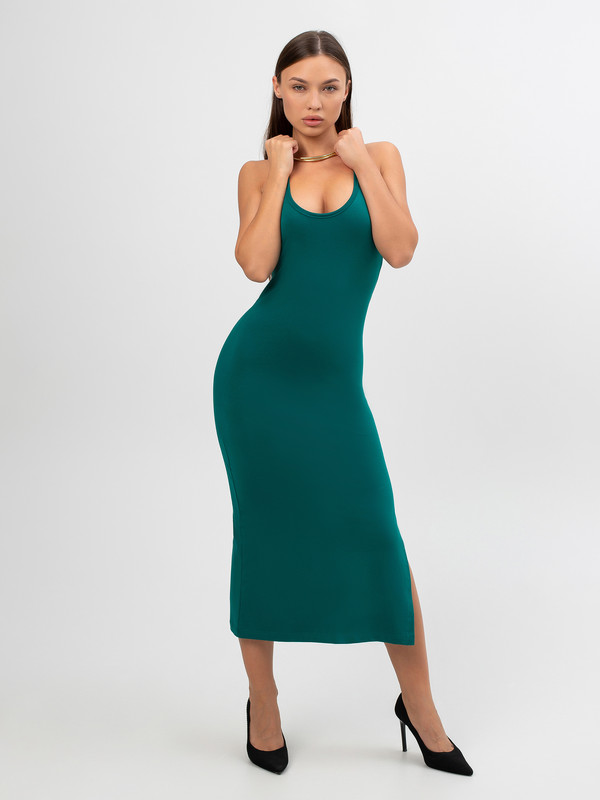 Платье женское JEXY П02-30 зеленое M 2036₽