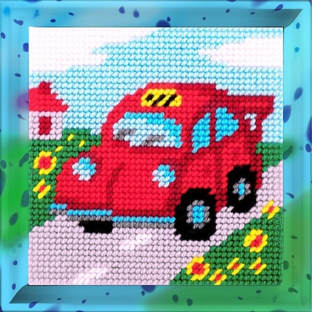 

Borovsky&Sons с пряжей, Bambini, Такси, 15*15 см