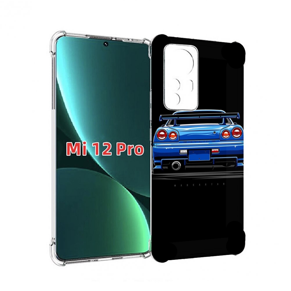 

Чехол MyPads Машина-синяя мужской для Xiaomi 12S Pro, Прозрачный, Tocco