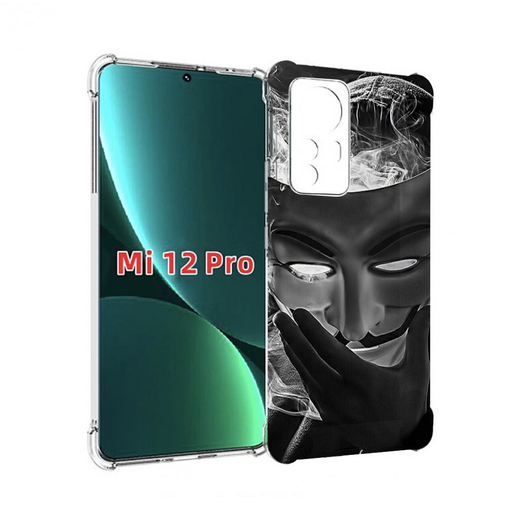

Чехол MyPads Маска для Xiaomi 12S Pro, Прозрачный, Tocco