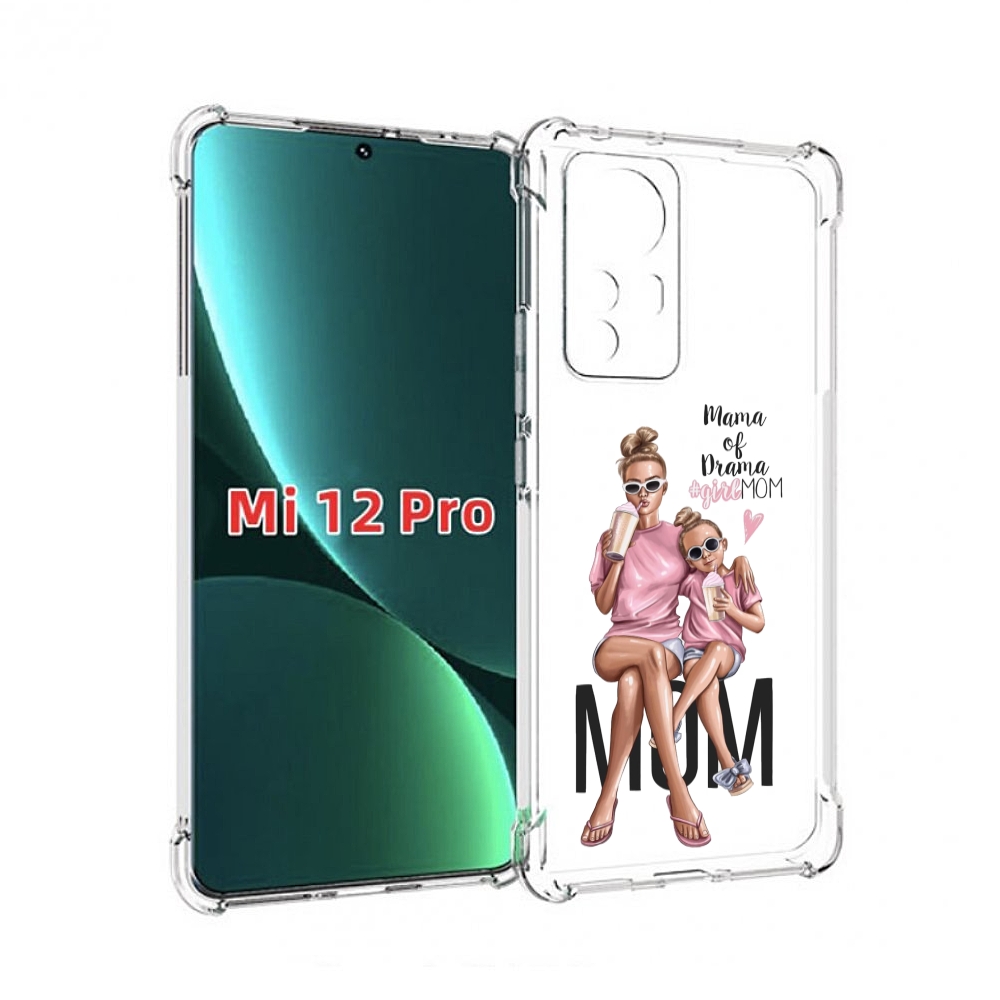 

Чехол MyPads Мама-мечты женский для Xiaomi 12S Pro, Прозрачный, Tocco