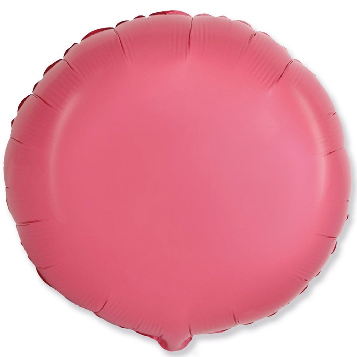 

Шар фольгированный 18" Круг "Коралловый макарунс" (5 шт), Розовый