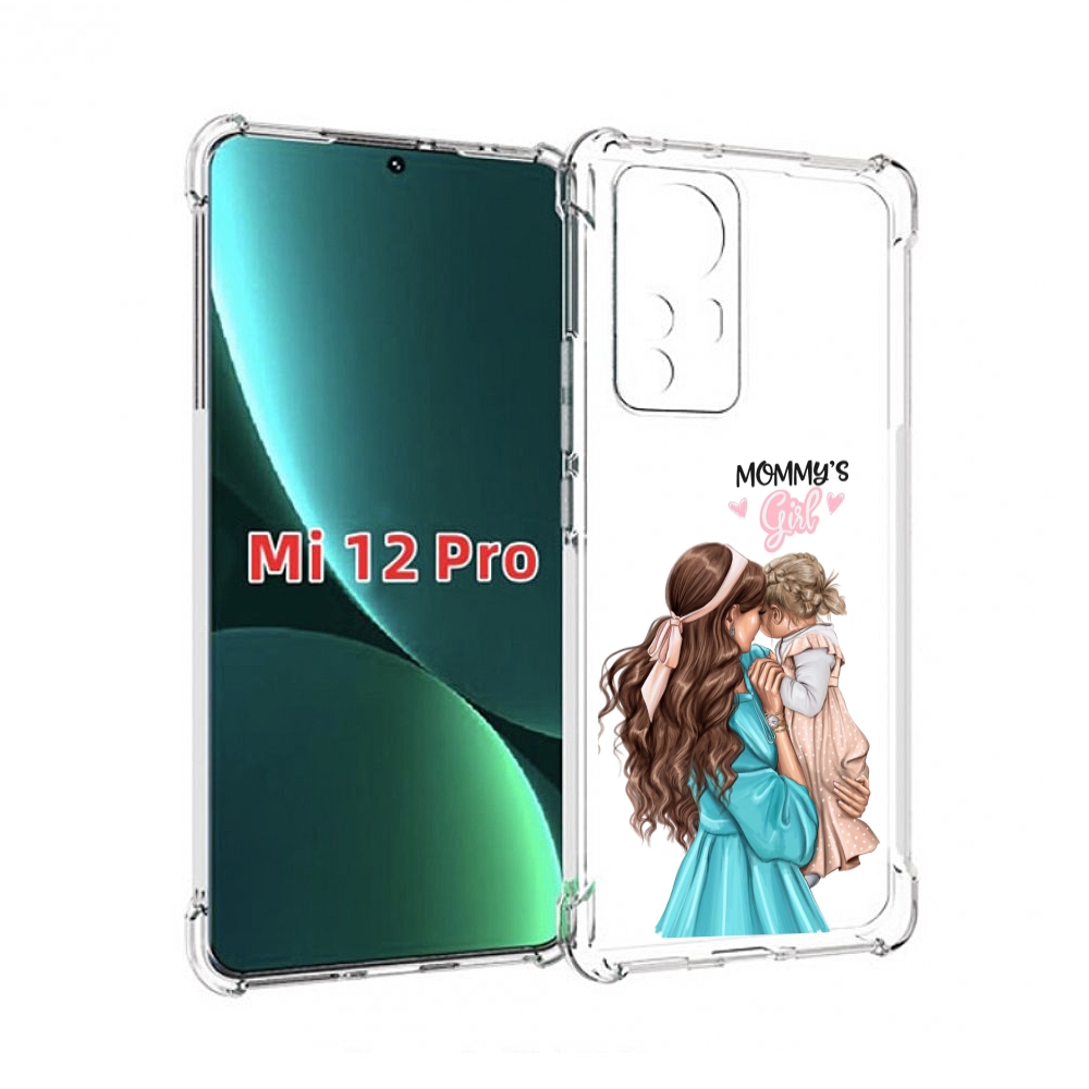 

Чехол MyPads Мама-девочки женский для Xiaomi 12S Pro, Прозрачный, Tocco