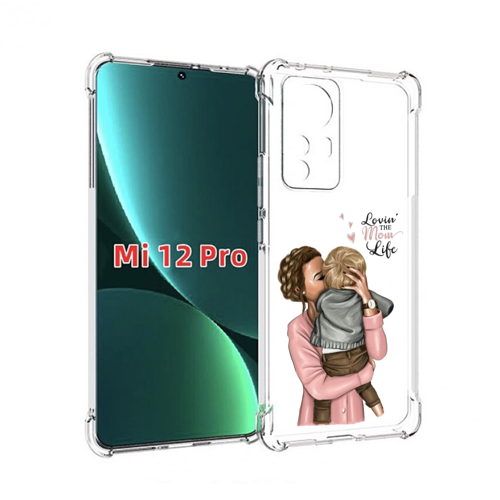 

Чехол MyPads Любовь-мамы детский для Xiaomi 12S Pro, Прозрачный, Tocco