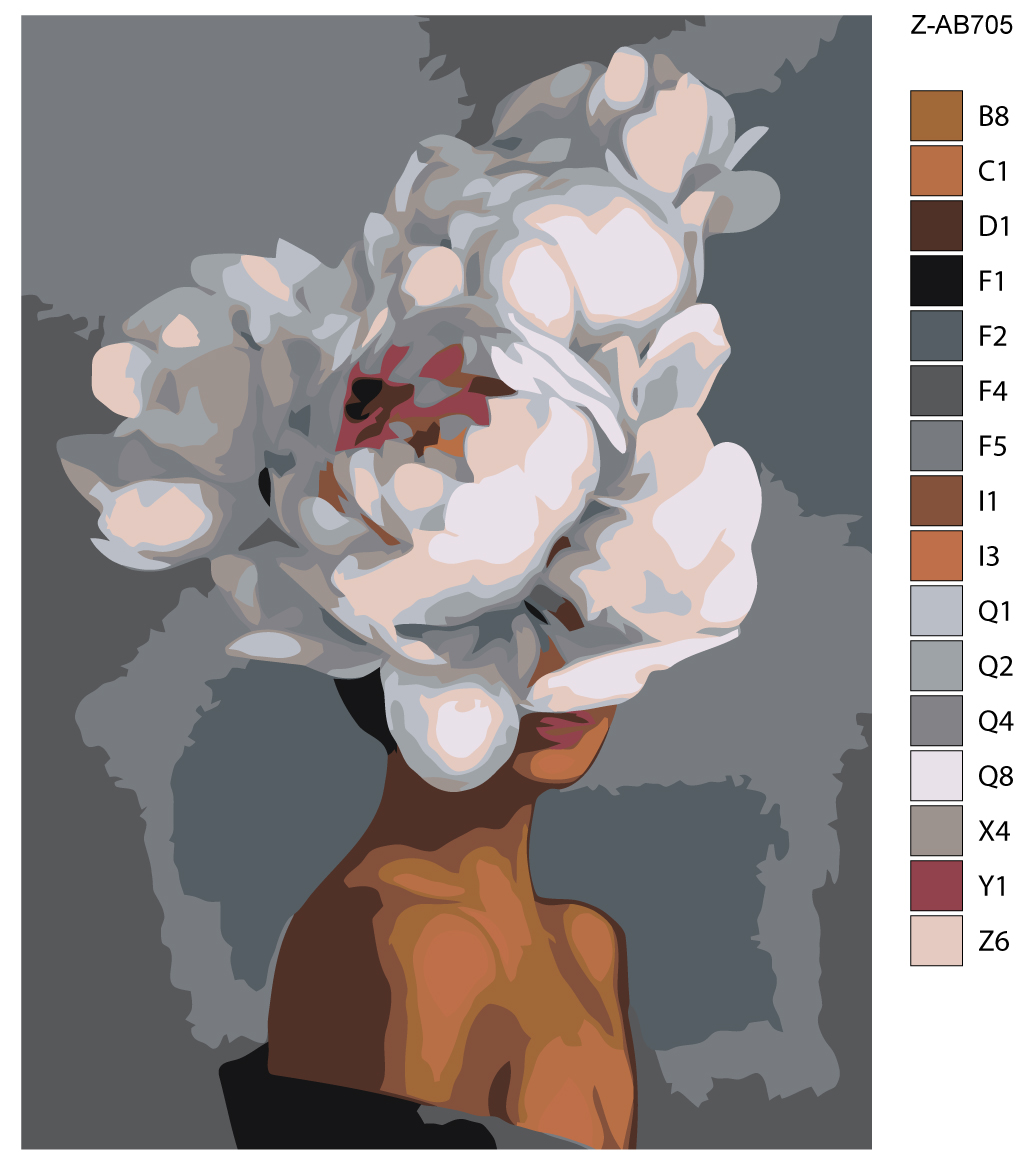 

Картина по номерам, "Живопись по номерам", 75 х 100, Z-AB705, Z-AB705