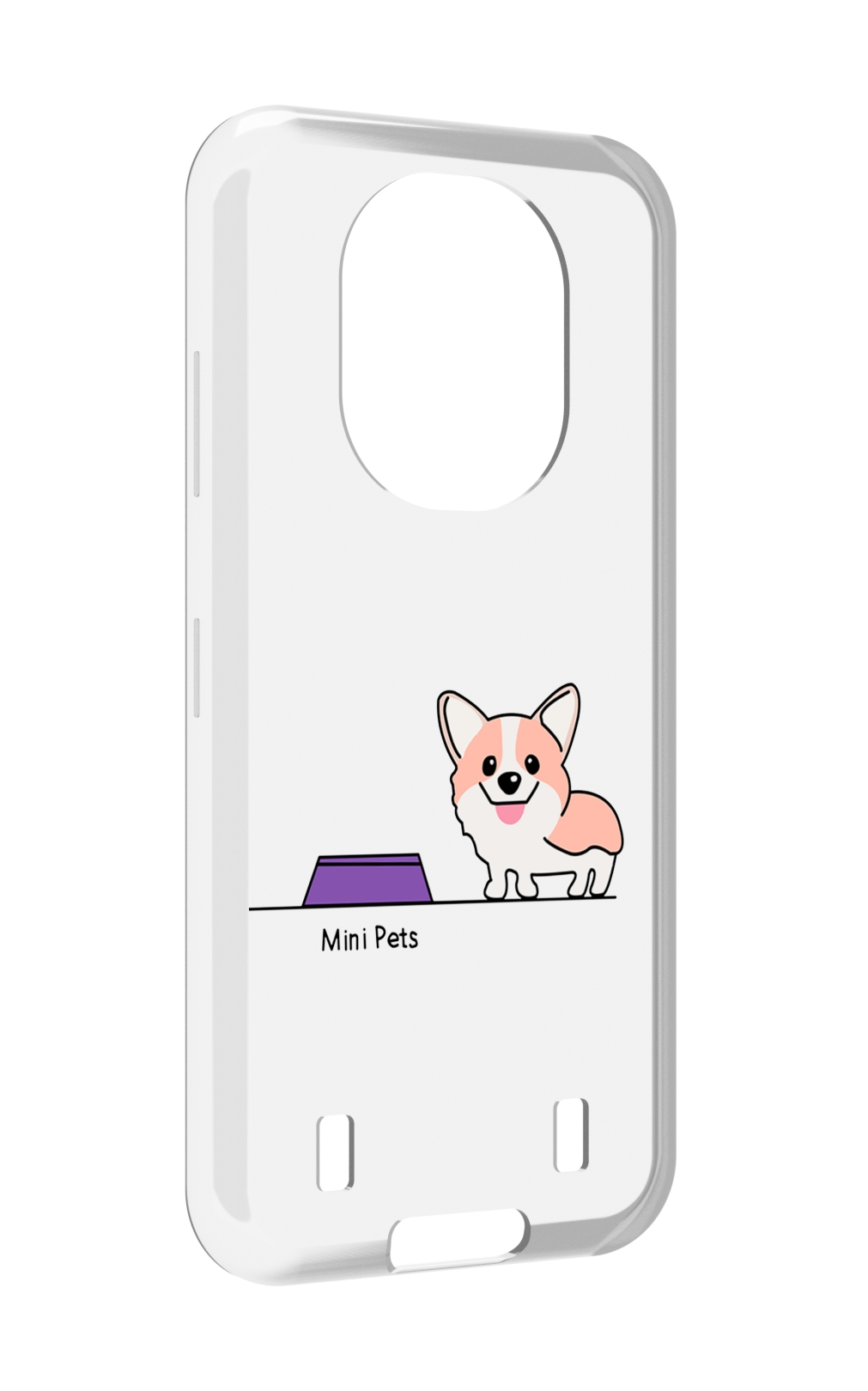 

Чехол MyPads мини-питомец детский для Oukitel WP16, Прозрачный, Tocco