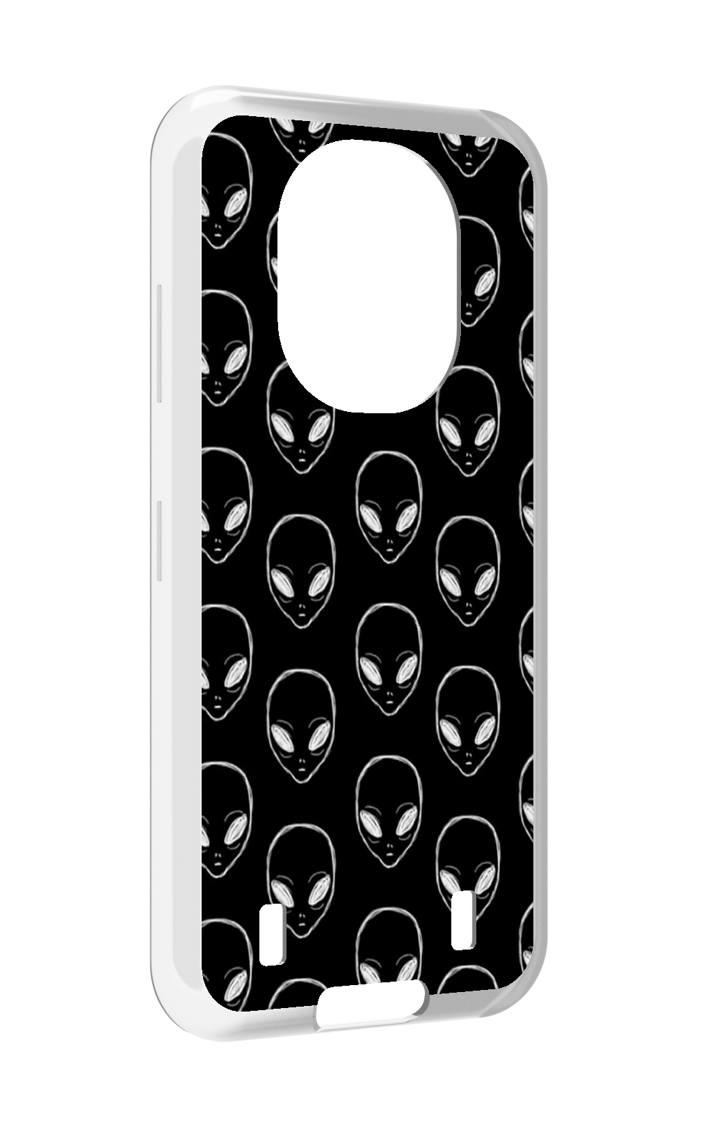 

Чехол MyPads мини-инопланетяне для Oukitel WP16, Прозрачный, Tocco
