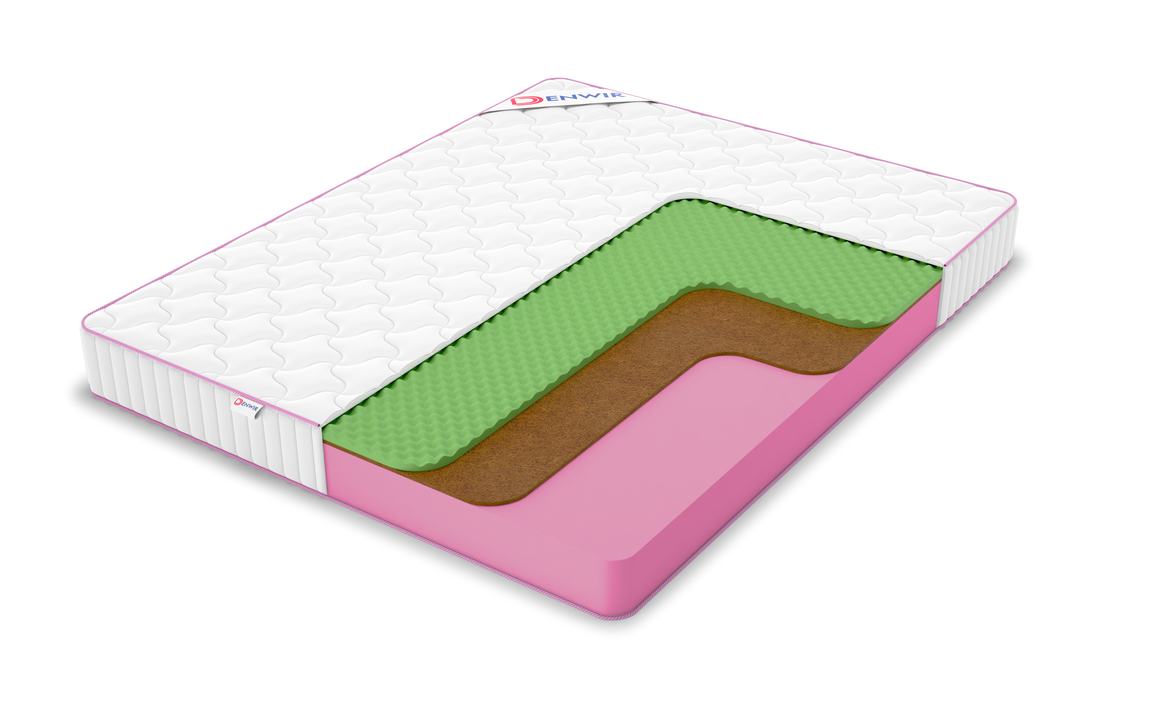 

Матрас беспружинный DENWIR MEGA BALANCE RELAX 18/chstmat_MBR18_75x115, Белый, MEGA BALANCE RELAX 18