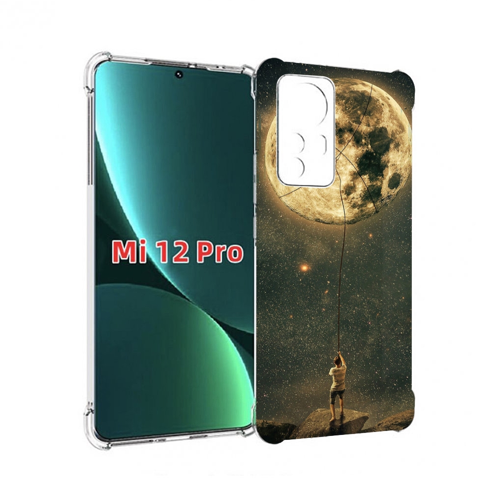 

Чехол MyPads Луна-светит для Xiaomi 12S Pro, Прозрачный, Tocco
