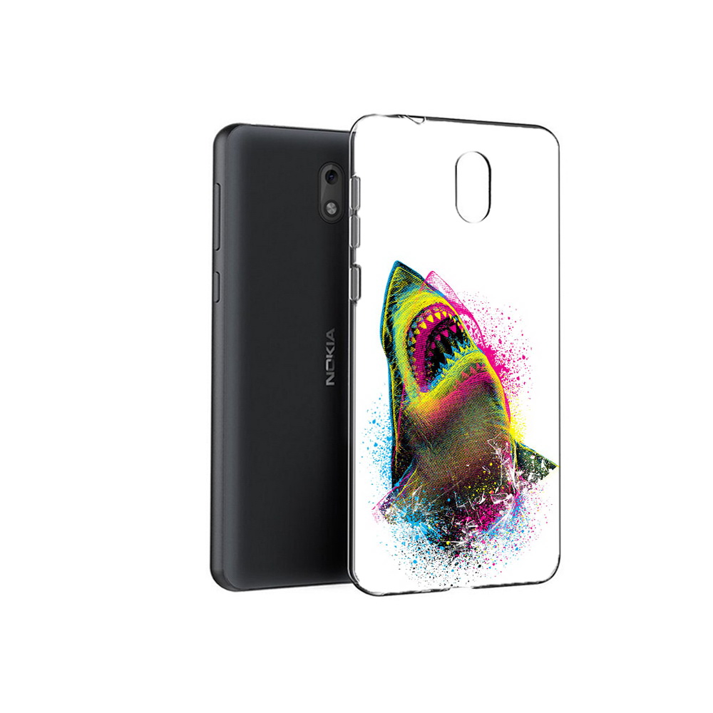 

Чехол MyPads Tocco для Nokia 6 челюсти-2 (PT60992.93.674), Прозрачный, Tocco