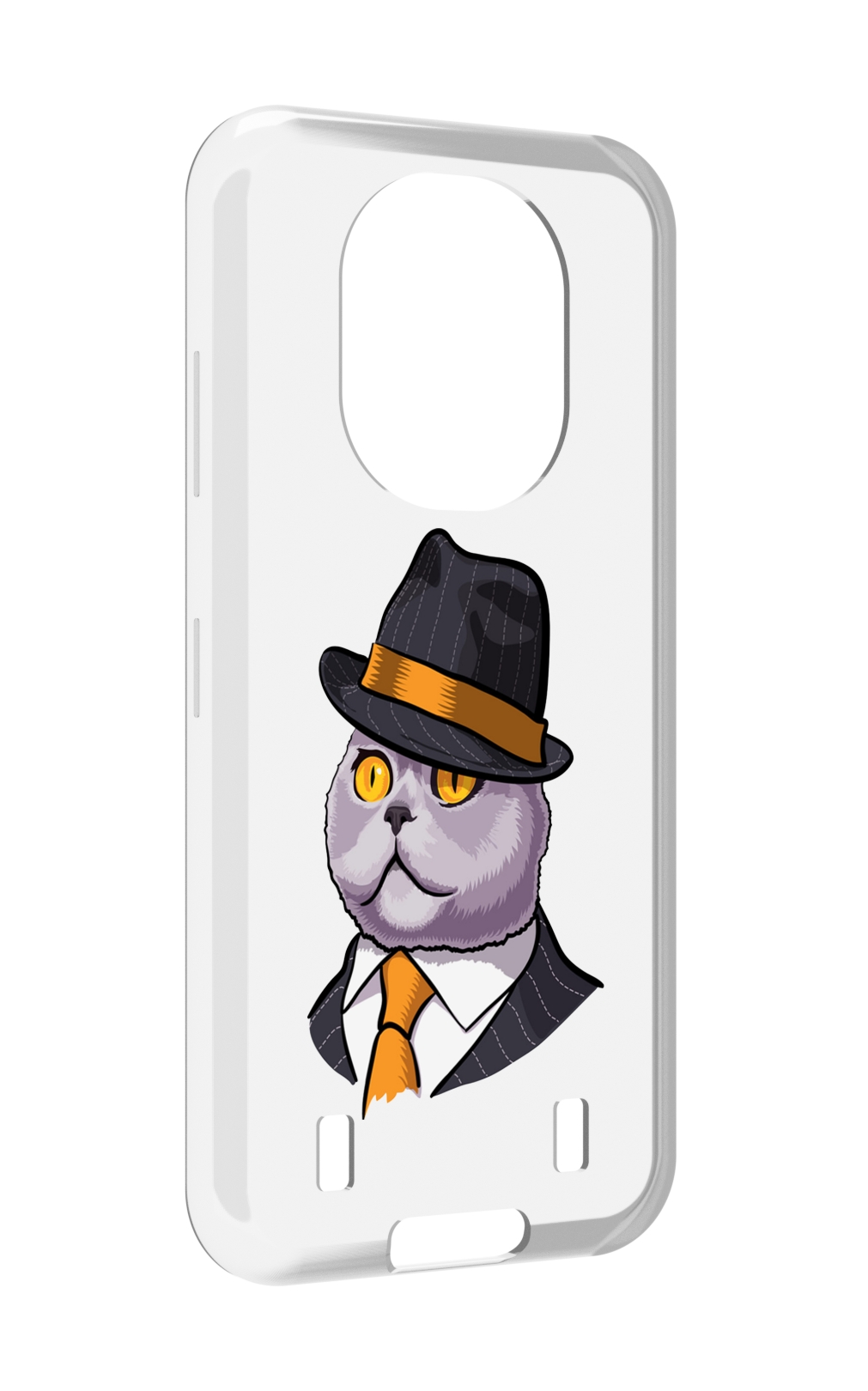 

Чехол MyPads британец для Oukitel WP16, Прозрачный, Tocco