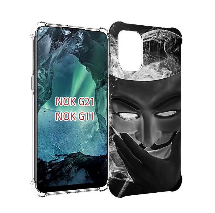 

Чехол Mypads Маска Для Nokia G11/G21, Прозрачный, Tocco