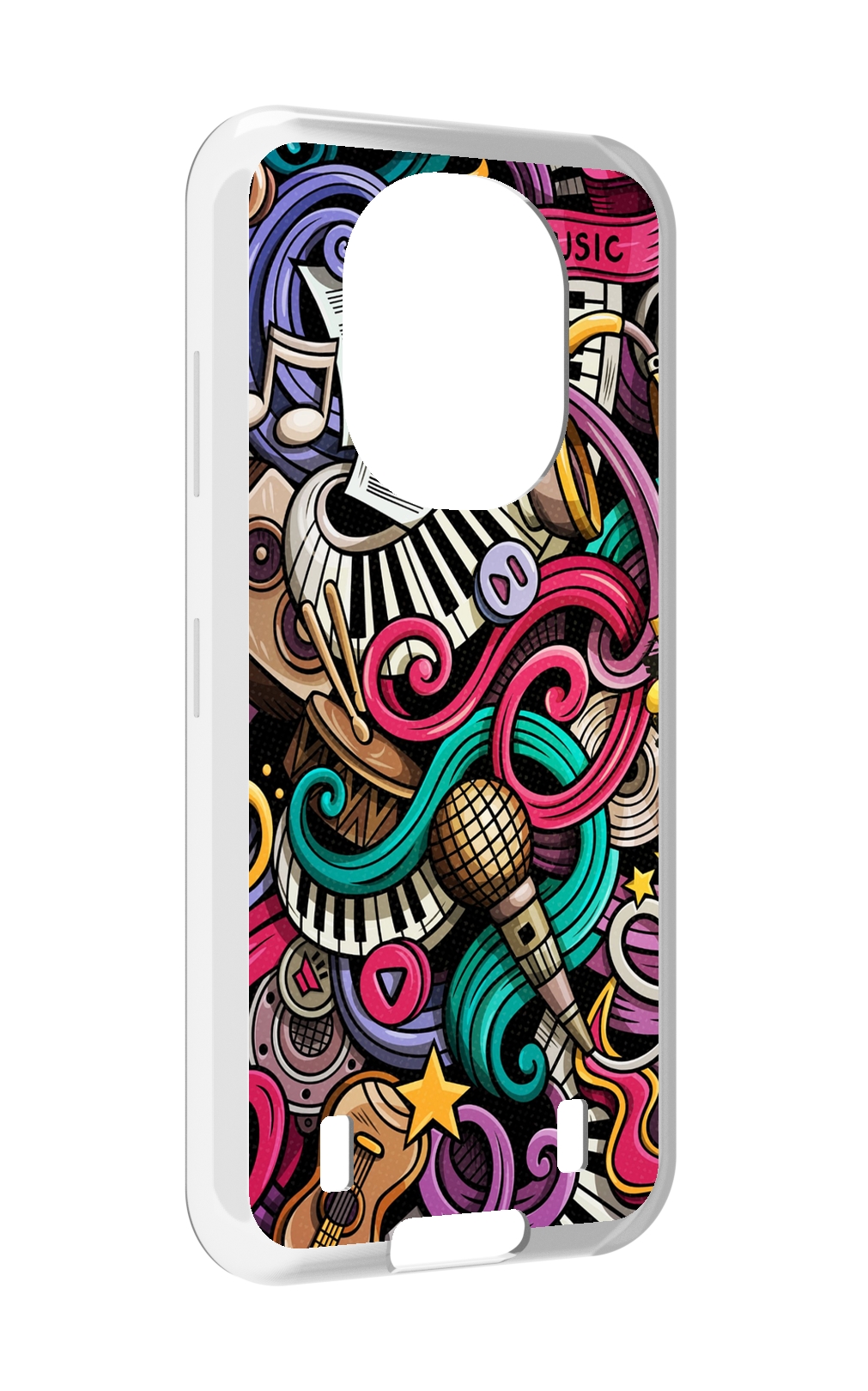 

Чехол MyPads любимая-музыка для Oukitel WP16, Прозрачный, Tocco