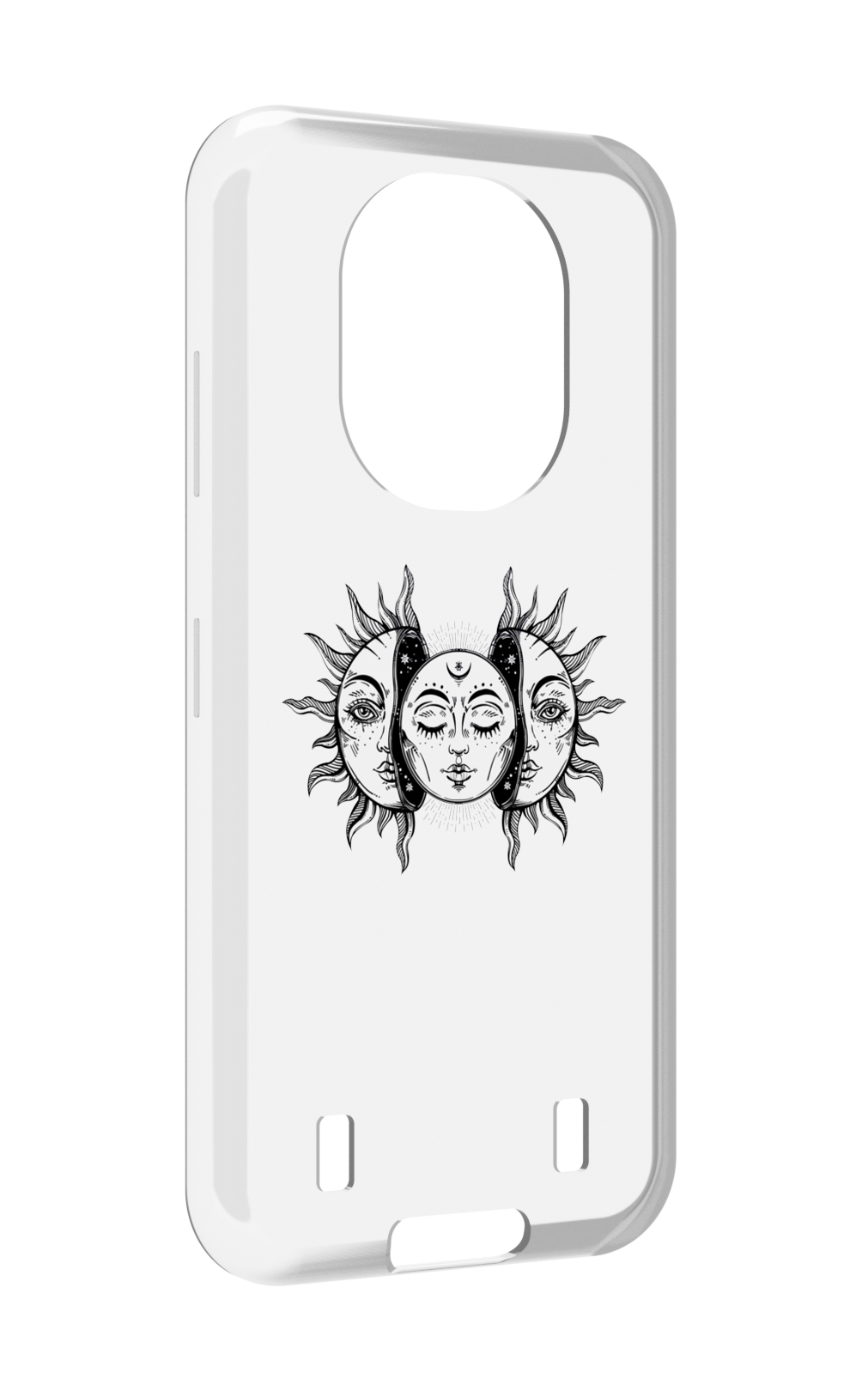 

Чехол MyPads луна-в-солнце для Oukitel WP16, Прозрачный, Tocco