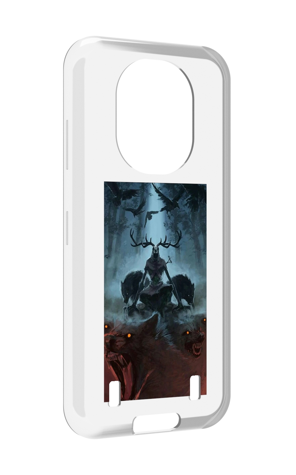 

Чехол MyPads лось демон для Oukitel WP16, Прозрачный, Tocco